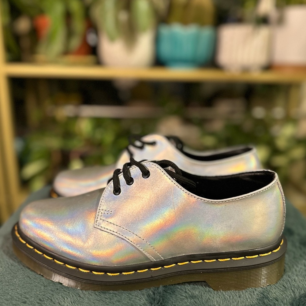 Dr Martens Holographic Oxford Shoes